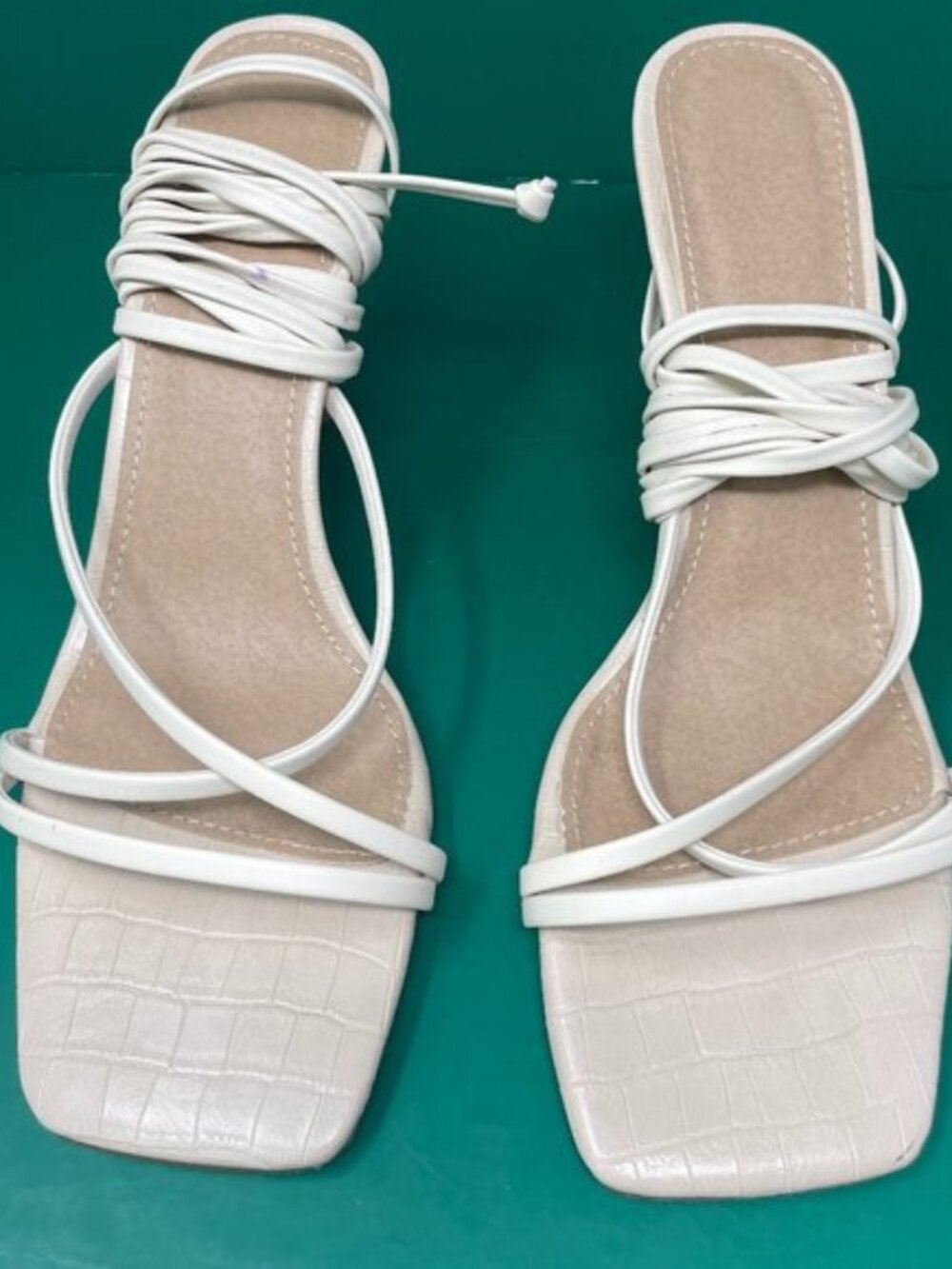 Shoeland | Beige Short Heel